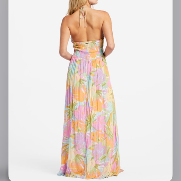 🫧🫧BILLABONG🫧🫧So Groovy Halter Maxi Dress - Picture 12 of 16
